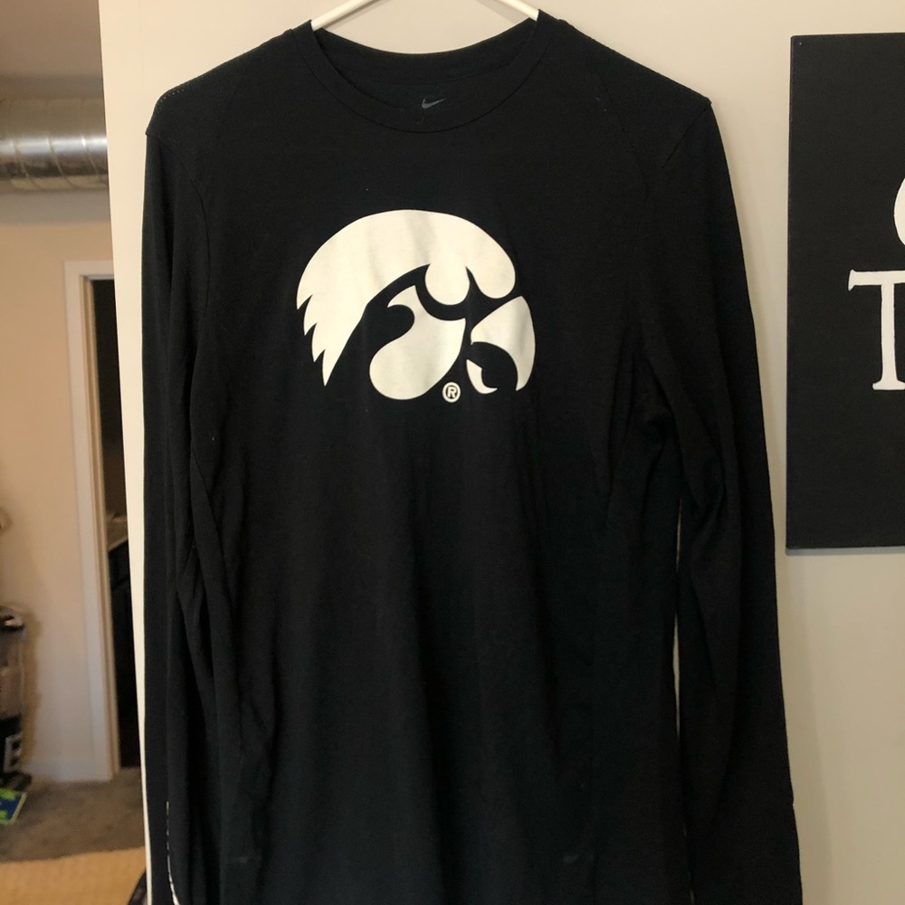 Iowa Hawkeyes Black Long Sleeve